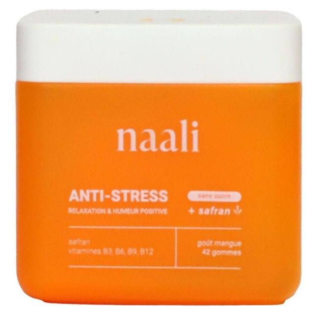 Naali Anti-Stress Gomme Au Safran Mangue Pot/42