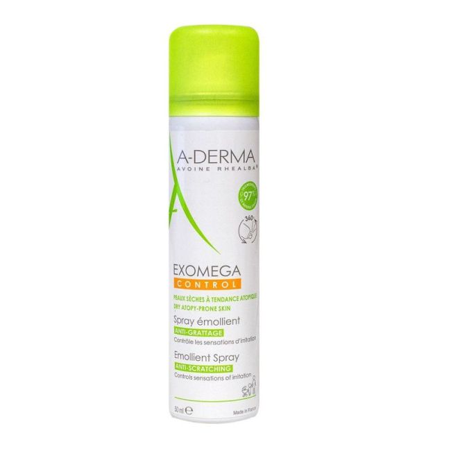 Aderma Exomega Control Spray Emollient Anti-Grattage Fl /50Ml