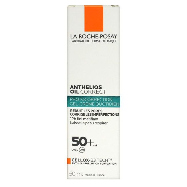 Anthelios Oil Correct La Roche Posay Spf50 Cr Fl Pompe/50Ml