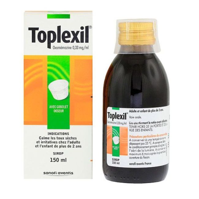 Toplexil 0,33 Mg/Ml Sirop Fl/150Ml