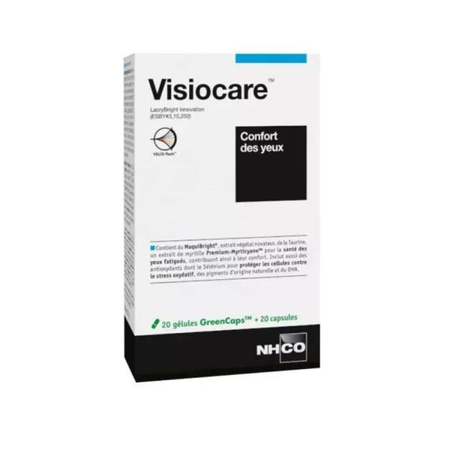 Nhco Visiocare Gel +Capsule Confort Des Yeux B/2X20
