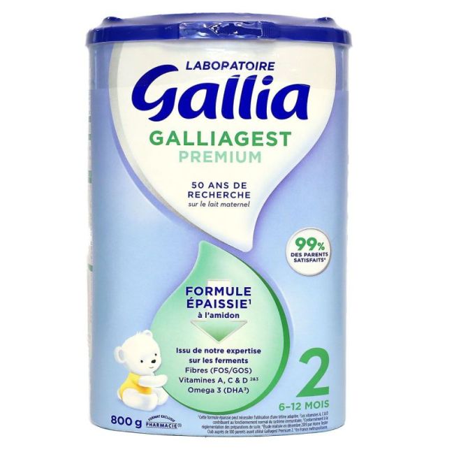 Gallia Galliagest Premium 2 Lait Pdre B/800G
