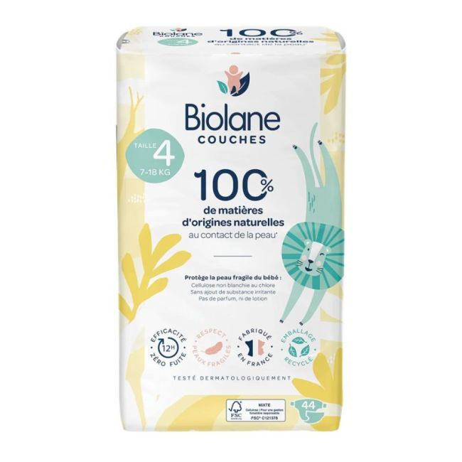 Biolane Expert Bio Couche Ecologique Taille 4 /44