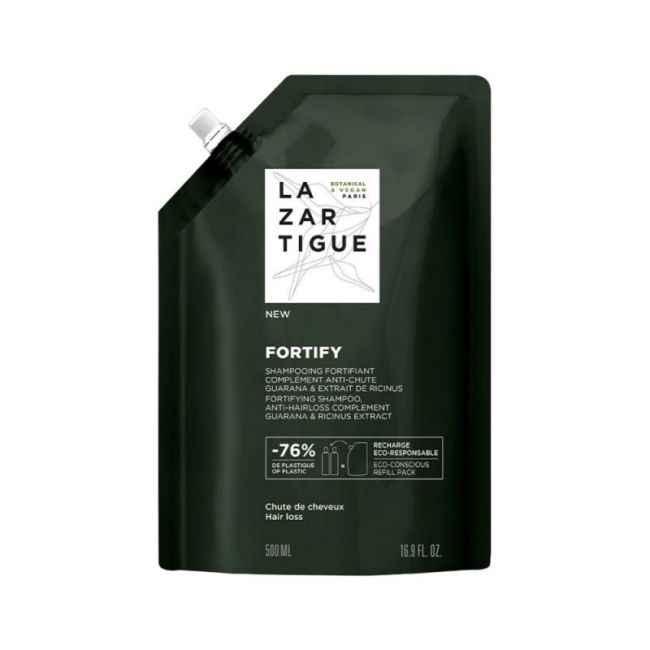 Lazartigue Fortify Shampooing Anti-Chute Eco-Recharge/500Ml