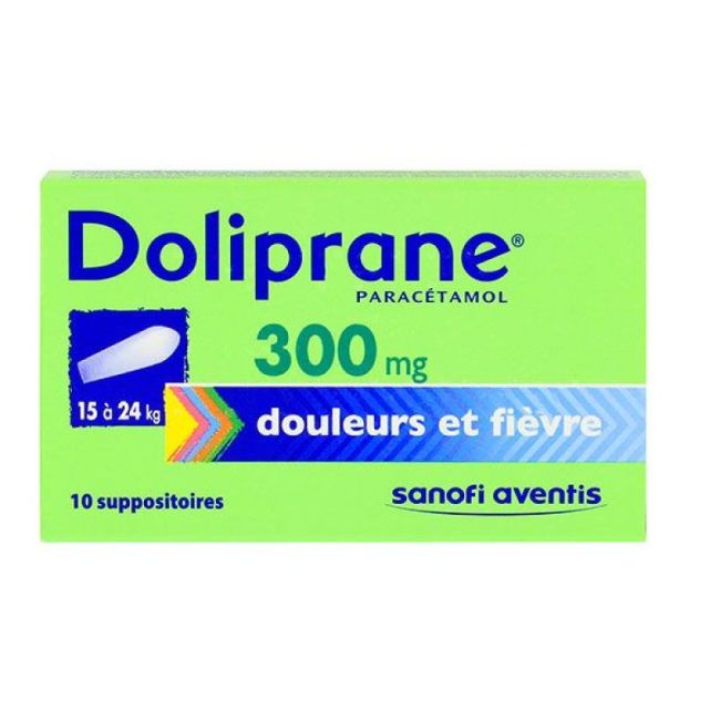 Doliprane 300 Mg Suppos Plq/2X5 (10)