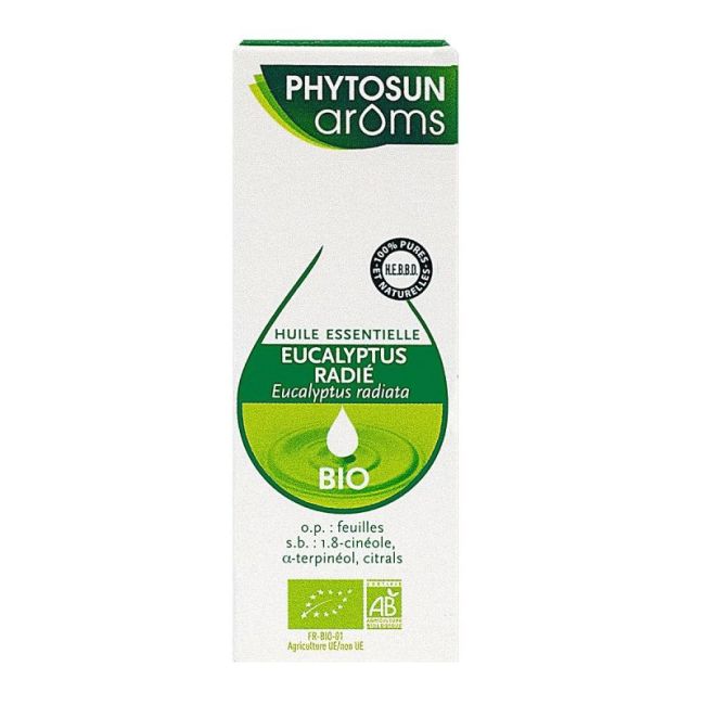 Phytosun Aroms Huile Essentielle Bio Eucalyptus Radiata Fl/10Ml
