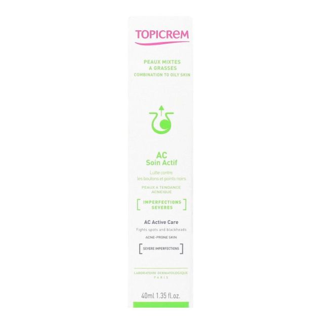 Topicrem Ac Cr Soin Actif T/40Ml
