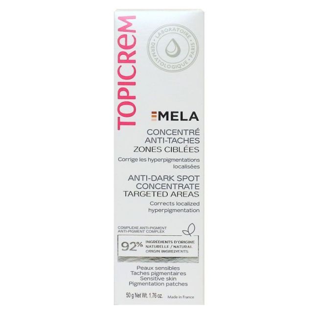 Topicrem Mela Concentre Anti-Taches Zones Ciblees T/50Ml