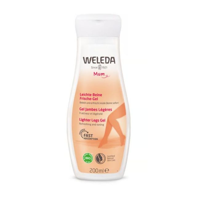 Weleda Soins Corps Gel Jambes Legeres Grossesse T/200Ml