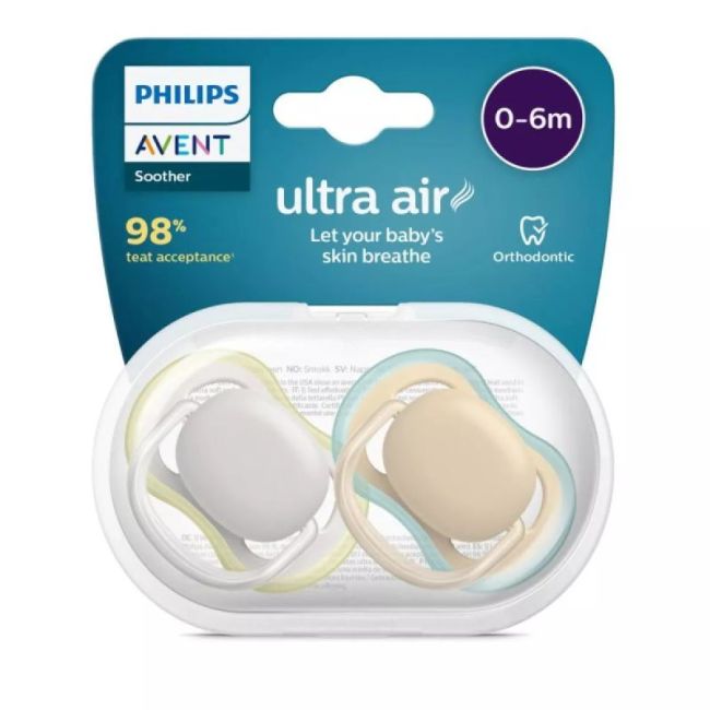 Avent Suc Ultra-Soft 0-6M /2