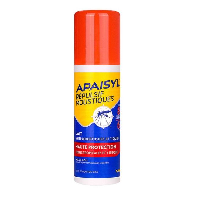 Apaisyl Repulsif Moustiques Emuls Fluide Haute Protection Fl Pulv/90Ml