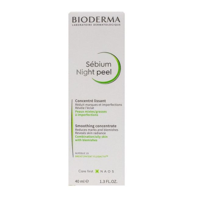 Bioderma Sebium Night Peel Concentre Fl Airless/40Ml