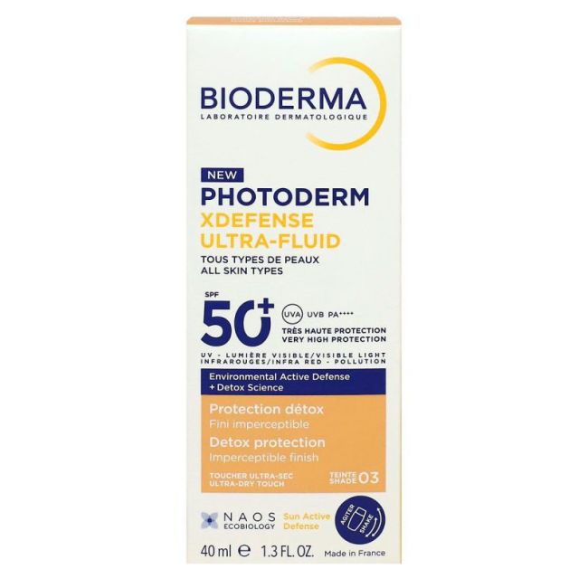 Bioderma Photoderm Xdefense Ultrafluide Spf50+ Cr 03 Fl/40Ml