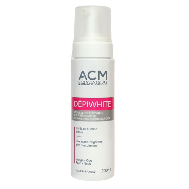 Depiwhite Mousse Nettoyante Eclaircissante Fl/200Ml