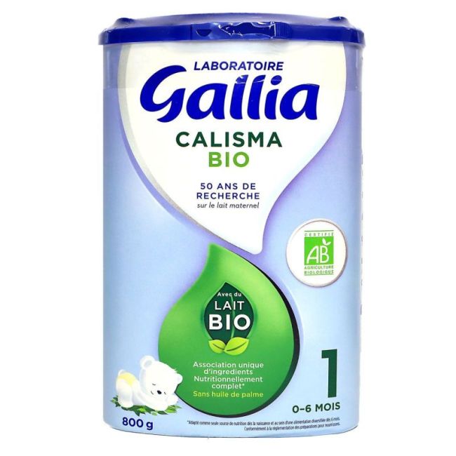 Gallia Calisma Bio 1 Lait Pdre B/800G