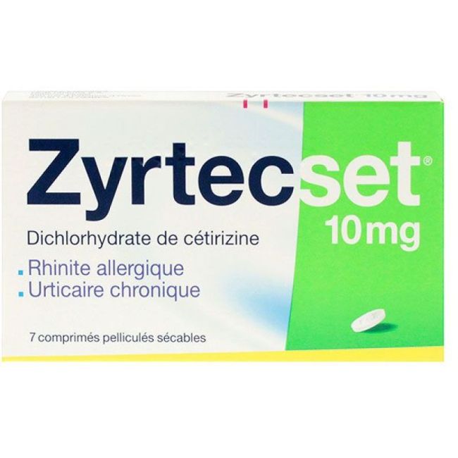 Zyrtecset 10 Mg Cpr Pell Sec Plq/7