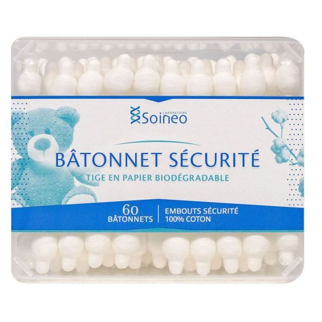 Soineo Coton-Tige Securite B/60