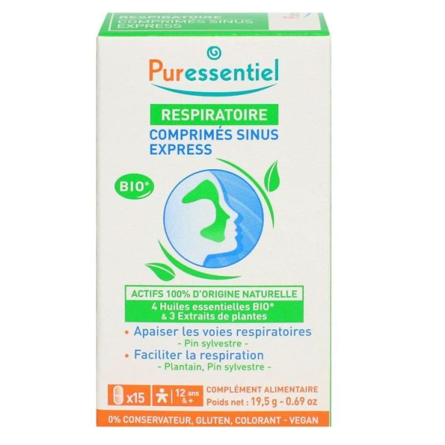 Puressentiel Respiratoire Cpr Sinus Express B/15