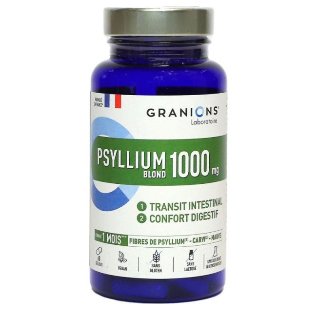 Granions Psyllium 1000 Mg Gel Pilulier/60