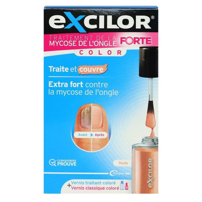 Excilor Forte Color Sol Nude Fl/30Ml