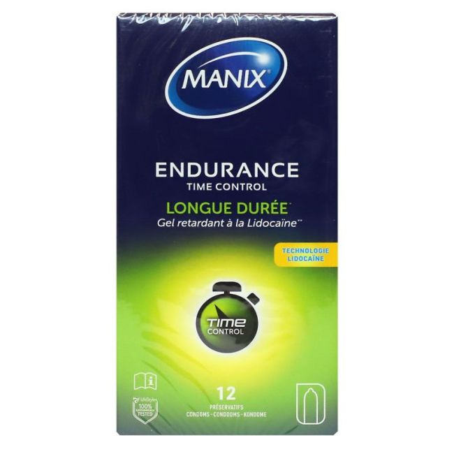 Manix Endurance Time Control Preservatif B/12