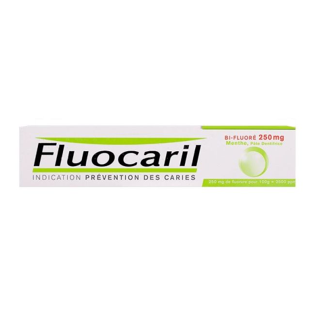 Fluocaril Bi-Fluore 250 Mg Pate Dentifrice Menthe T/75Ml