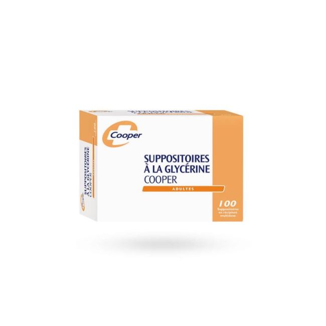 Suppositoires A La Glycerine Cooper Suppos En Recipient Multidose Adultes Sach/100