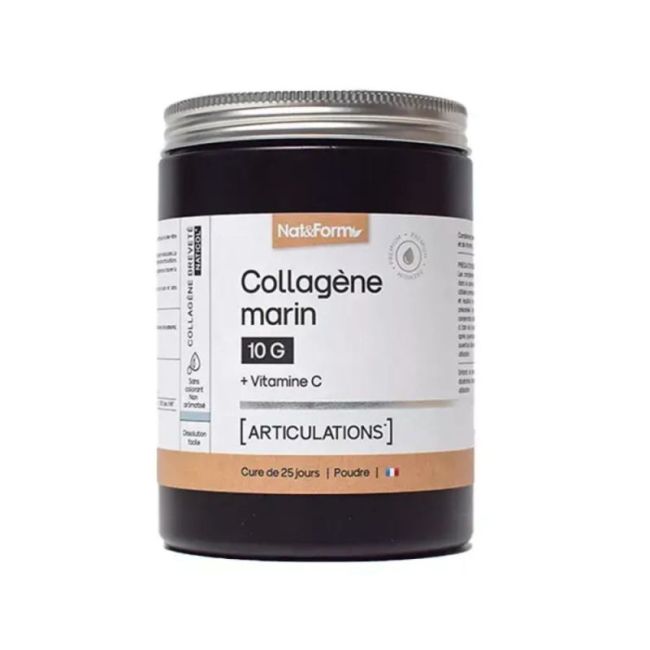 Nat&Form Nutraceutique Premium Collagene Pdr Articulation Pot/250G