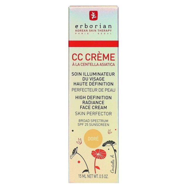 Erborian Cc Creme Cr Dore T/15Ml