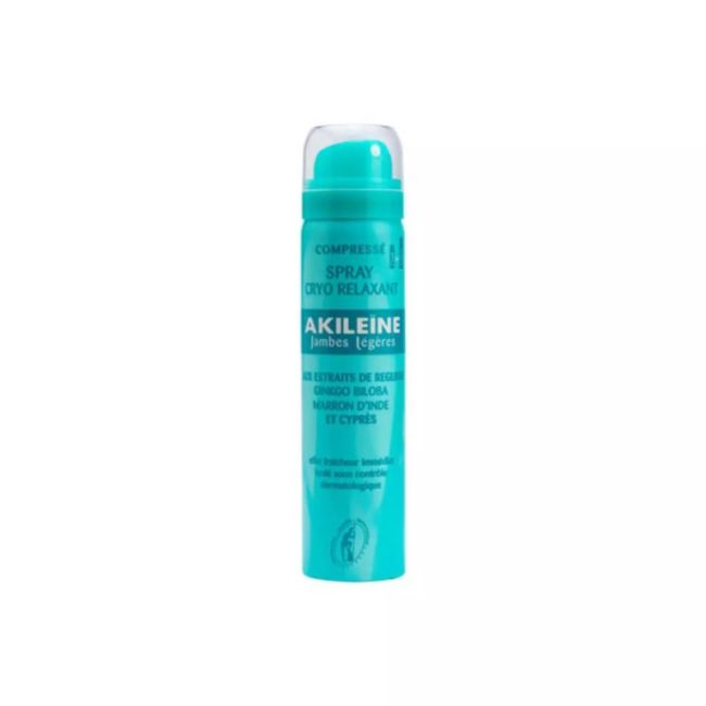 Akileine Spray Cryo Relaxant Jambes Legeres Aeros/75Ml
