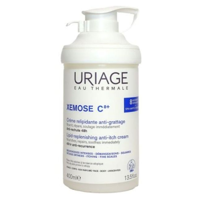 Uriage Xemose C8+ Cr Relipidante Anti-Grattage Fl Pompe/400Ml