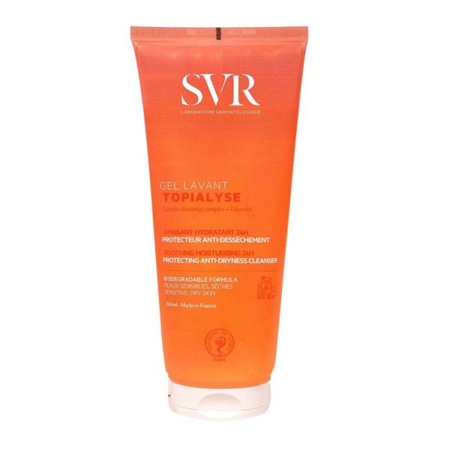 Svr Topialyse Gel Lavant Nettoyant Doux T/200Ml