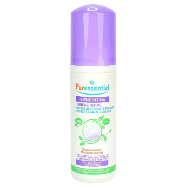 Puressentiel Intimite Mousse Hygiene Intime Lavante Douceur Bio Fl/150Ml