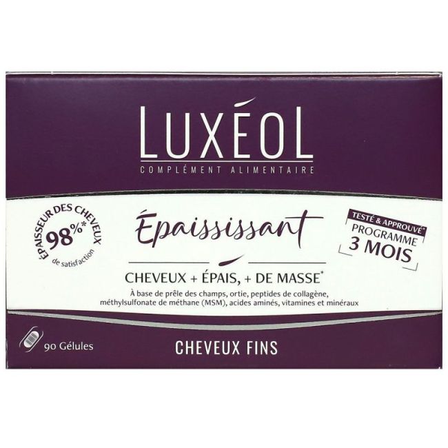 Luxeol Gel Complement Alimentaire Epaississant B/90