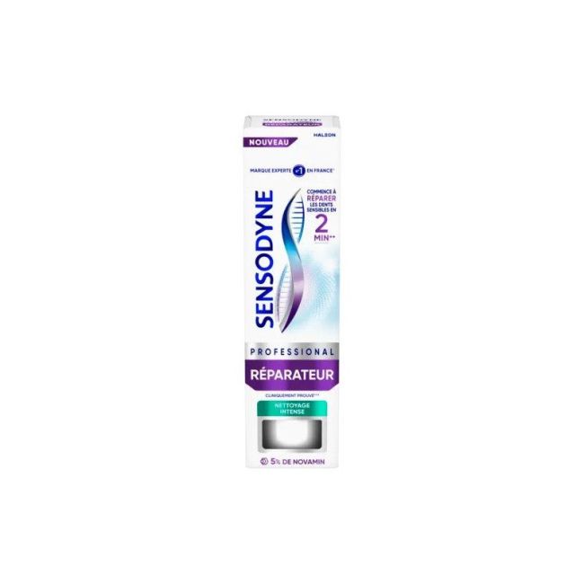 Sensodyne Professional Reparateur Pate Dentifrice Nettoyage Intense T/75Ml