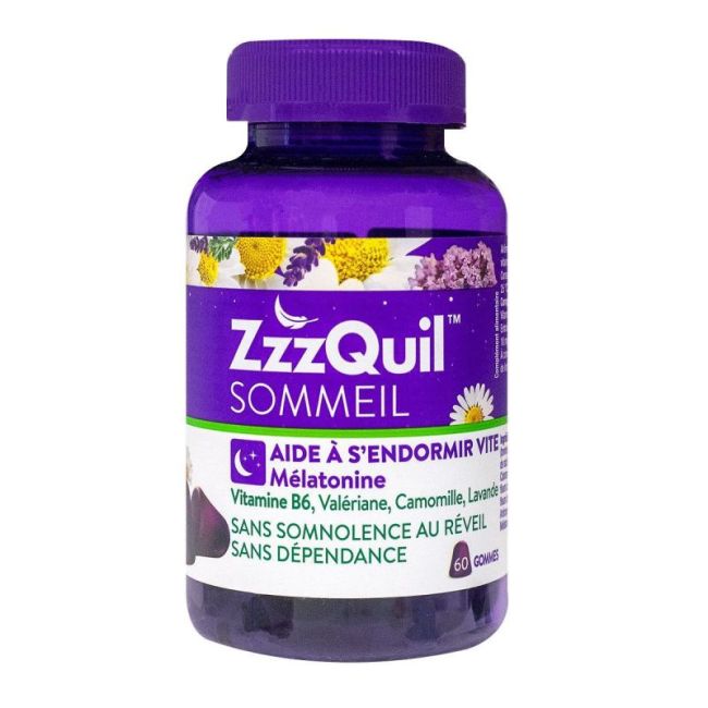 Zzzquil Sommeil Gomme Fruits Des Bois Pot/60
