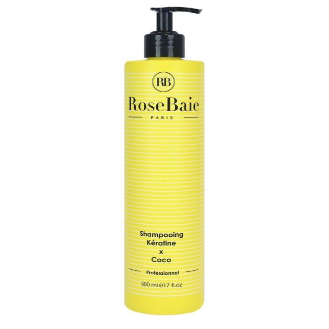 Rosebaie Shampooing Coco + Keratine Fl Pompe/500Ml