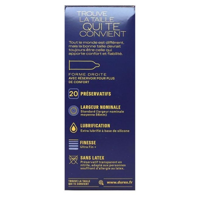 Durex Intensity Preservatif B/20