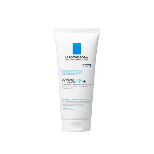 Cicaplast Lavant B5+ La Roche Posay Gel Assainissant Apaisant Protecteur T/100Ml