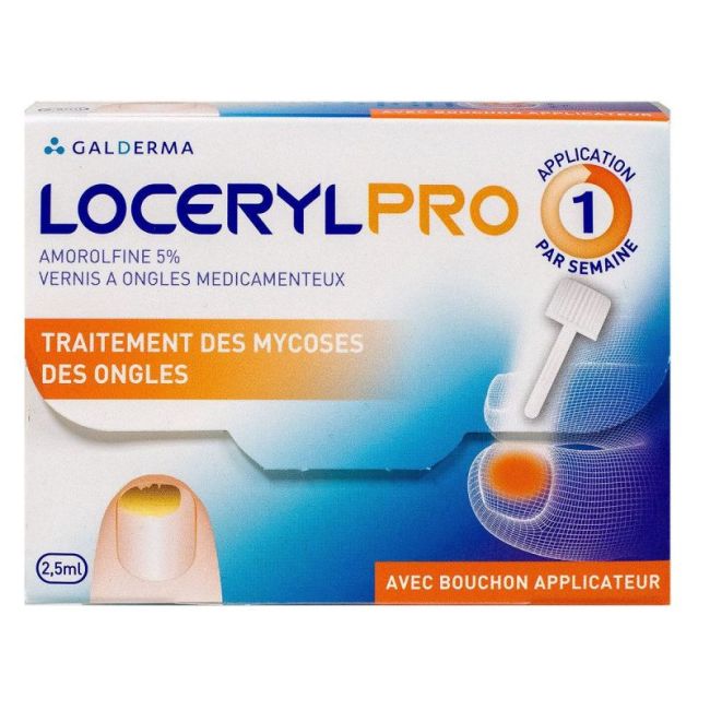 Locerylpro 5 % V Ongles Medicamenteux Fl/2,5Ml+Spatule+30 Limes+Lingettes