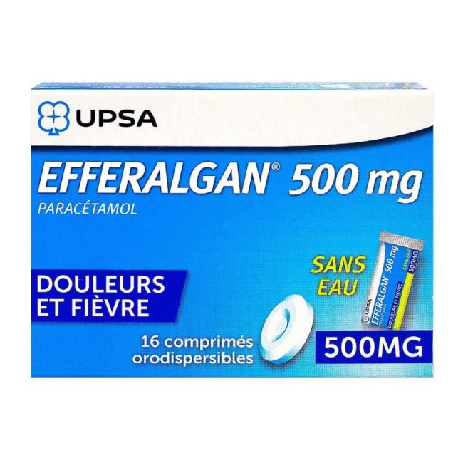 Efferalgan 500 Mg Cpr Orodisp 2T/8
