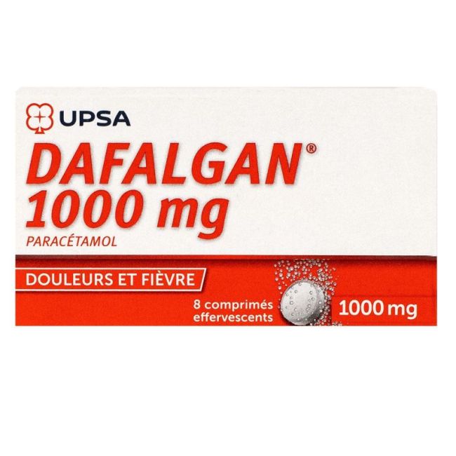 Dafalgan 1000 Mg Cpr Eff T/8