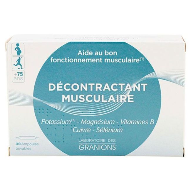 Granions Decontractant Musculaire S Buv 30Amp/2Ml