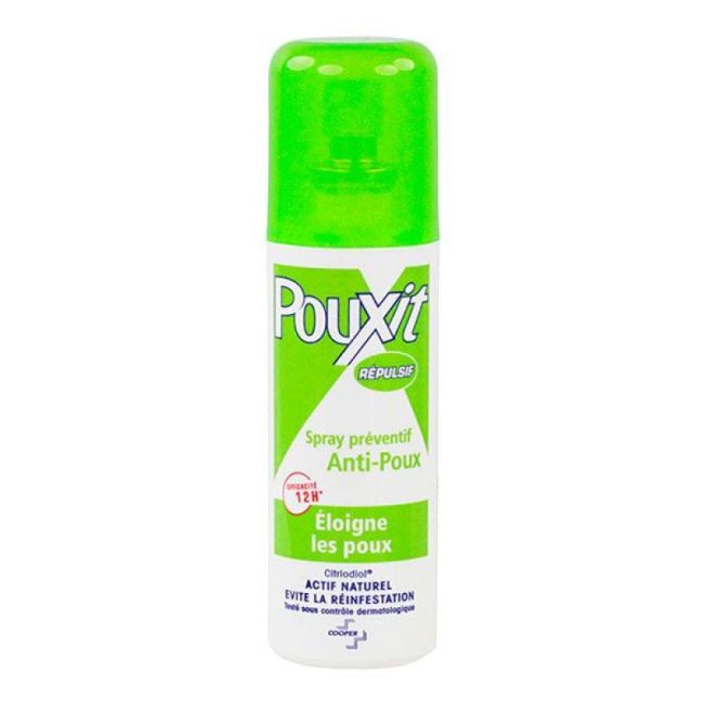 Pouxit Repulsif Lot Antipoux Spray/75Ml