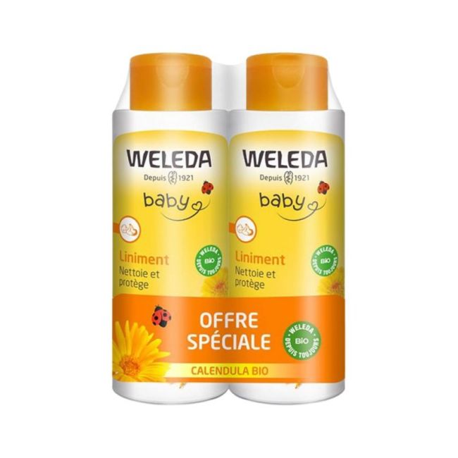 Weleda Soins Bebe Liniment Change Calendula 2Fl/400Ml