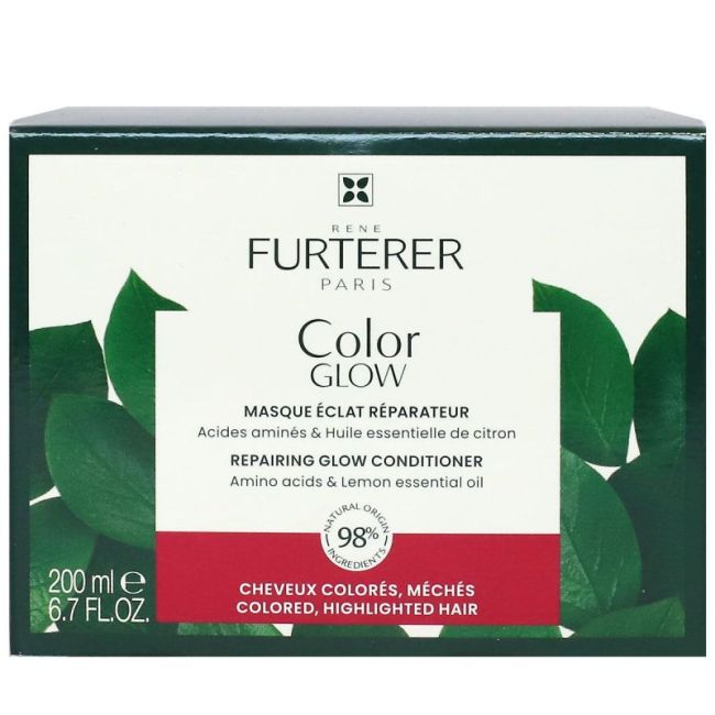 Rene Furterer Okara Color Glow Masque Eclat Reparateur Pot Pompe/200Ml