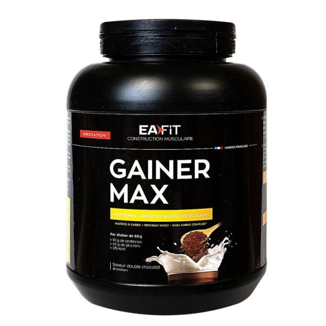 Eafit Gainer Max Pdr Pour Boisson Double Chocolat Pot/1,1Kg