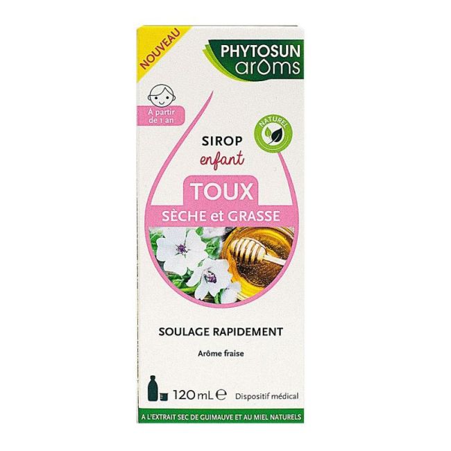 Phytosun Aroms Sirop Toux Enfants Fl/120Ml