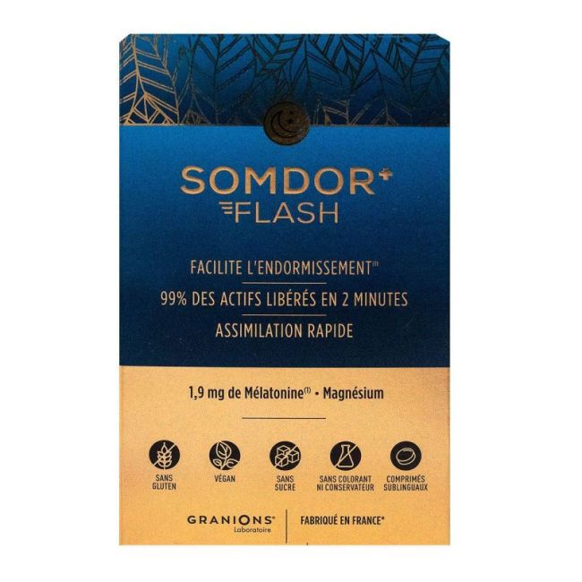 Granions Somdor+ Melatonine Flash Cpr Subl B/20