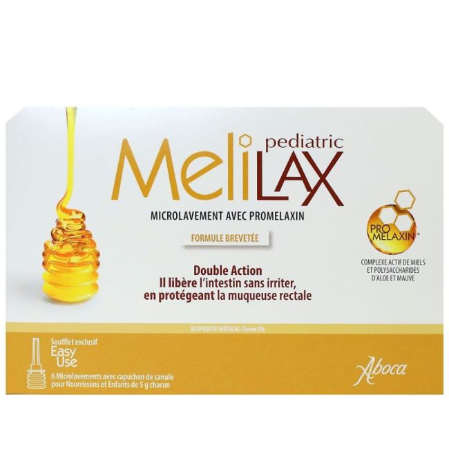 Melilax Pediatric Gel Rectal Microlavement 6T/5G
